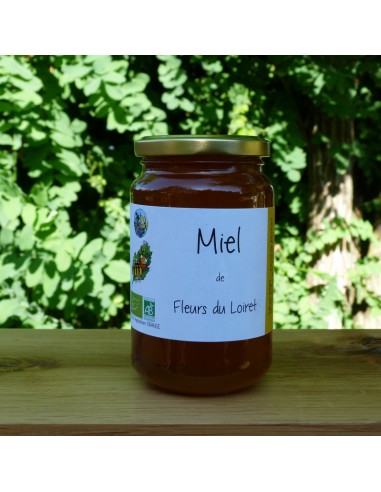 Miel de fleurs du Loiret bio 500g