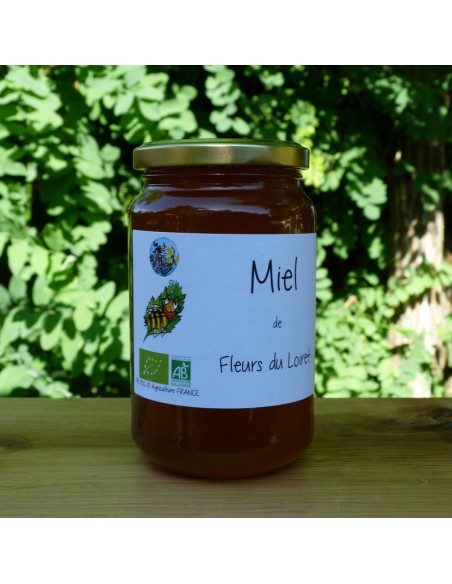 Miel de fleurs du Loiret bio 500g