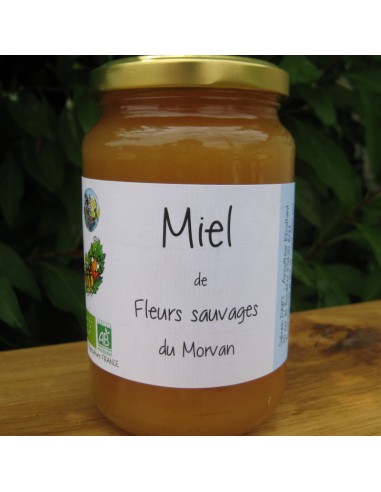 Miel de fleurs sauvages du Morvan -...